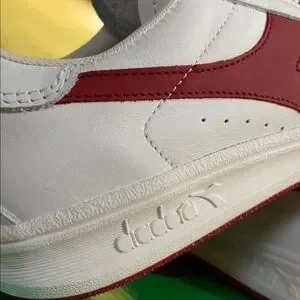 Diadora | Shoes | Diadora White Red Pepper Sneakers Size 95  display picture 3
